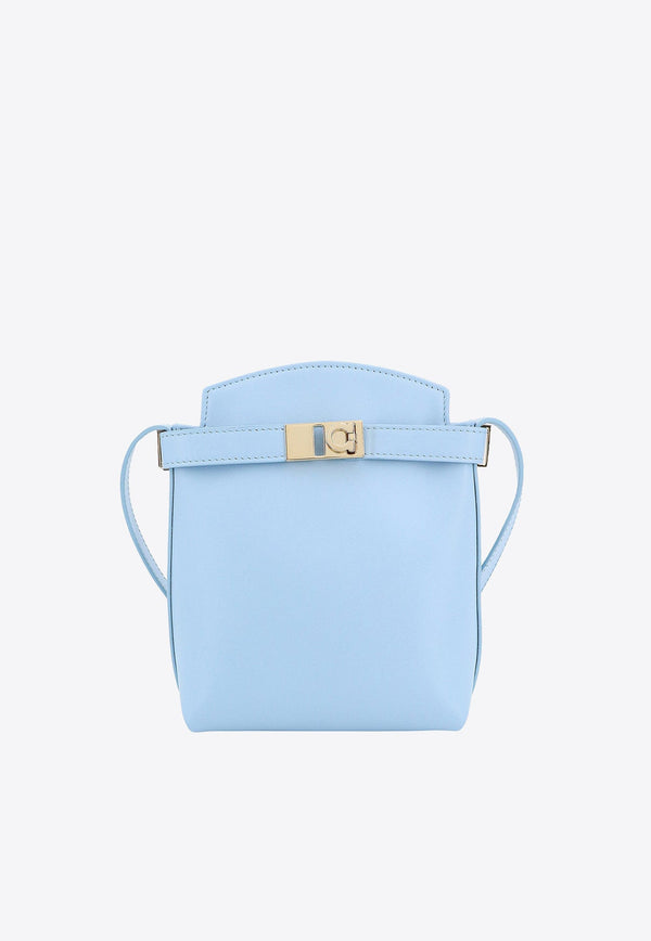 Micro Hug Calf Leather Shoulder Bag