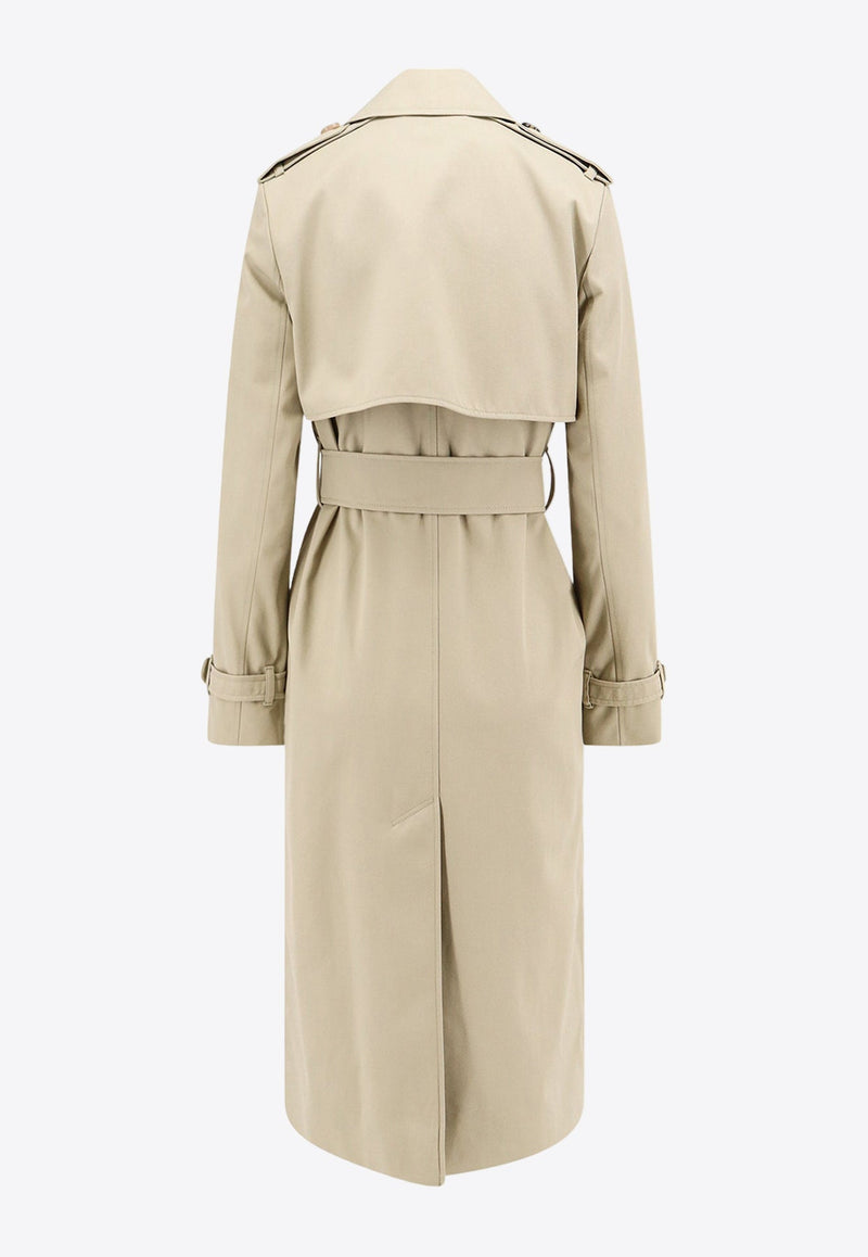 Double-Breasted Trench Coat