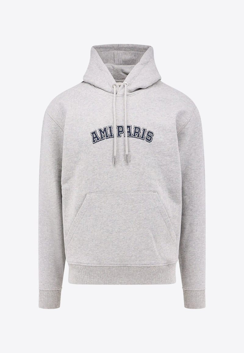 Logo Patch Hooded Sweatshirt