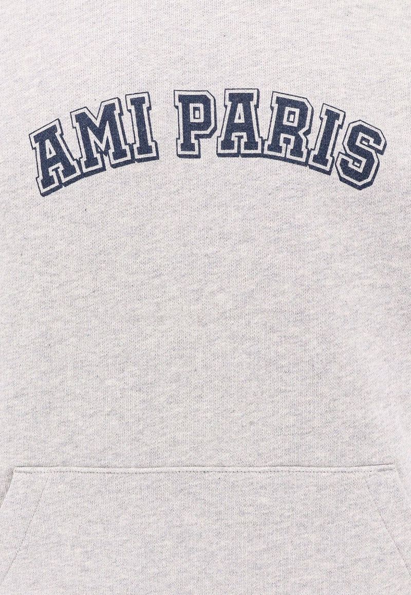 Logo Patch Hooded Sweatshirt