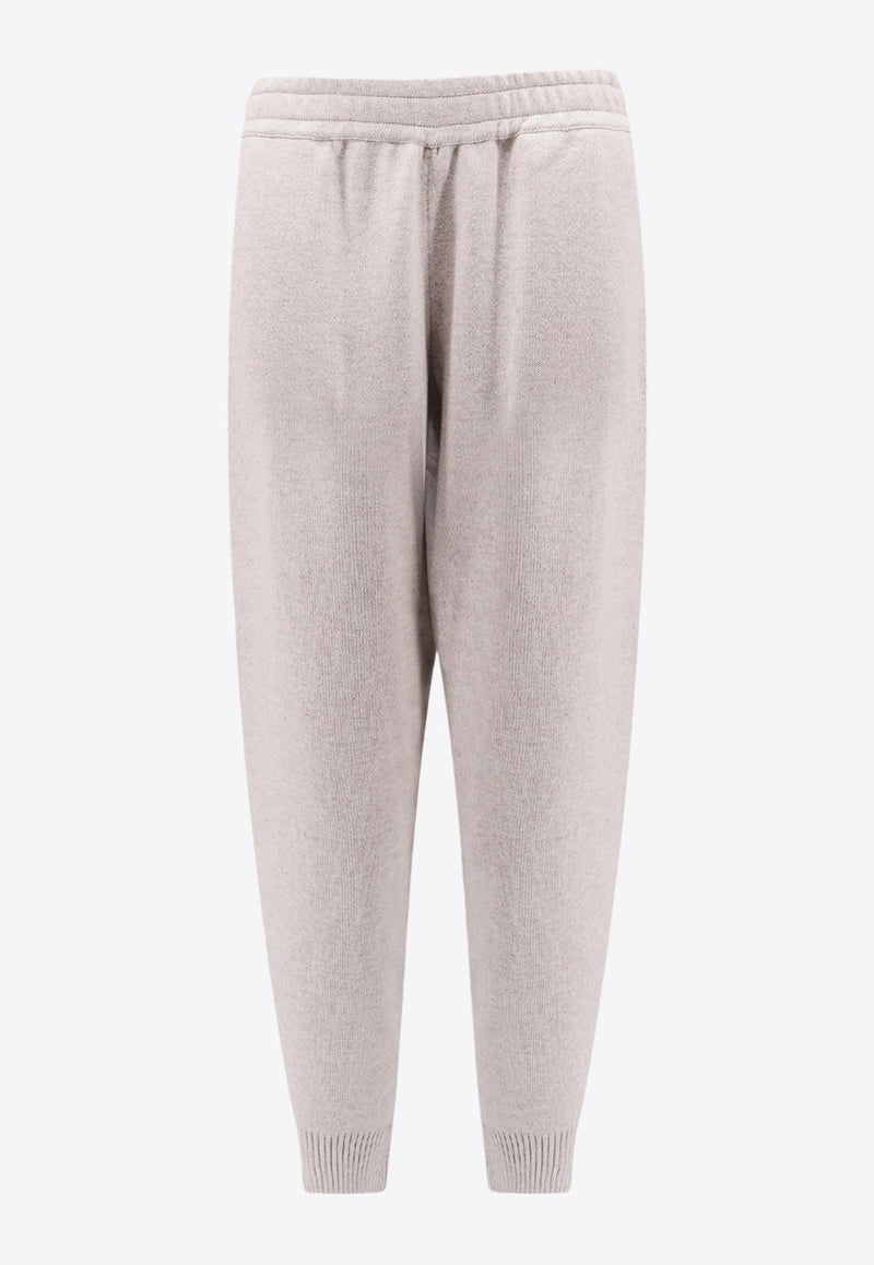 Wool-Blend Track Pants