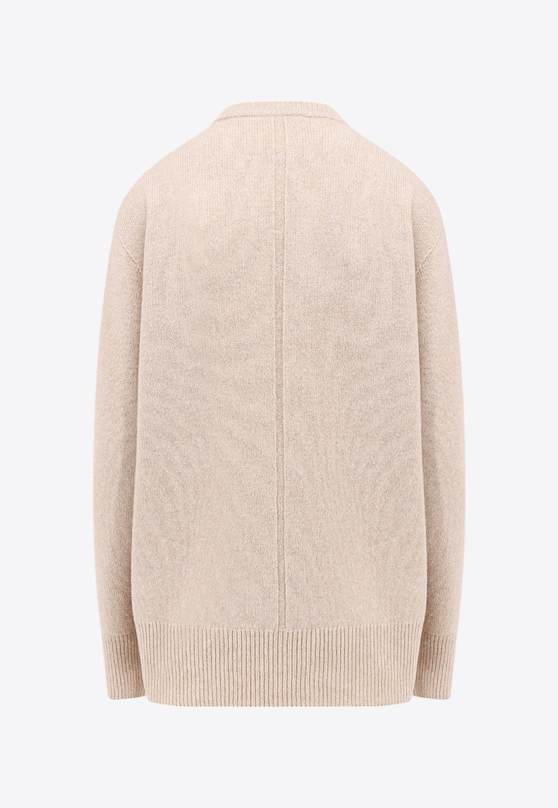 Sibem Knitted Sweater in Wool Blend