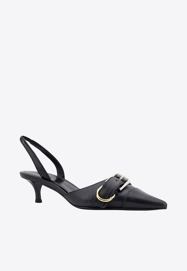 Voyou 45 Slingback Leather Pumps