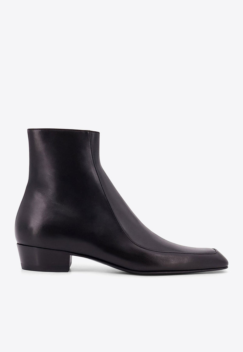 Augustine Leather Ankle Boots