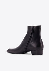 Augustine Leather Ankle Boots