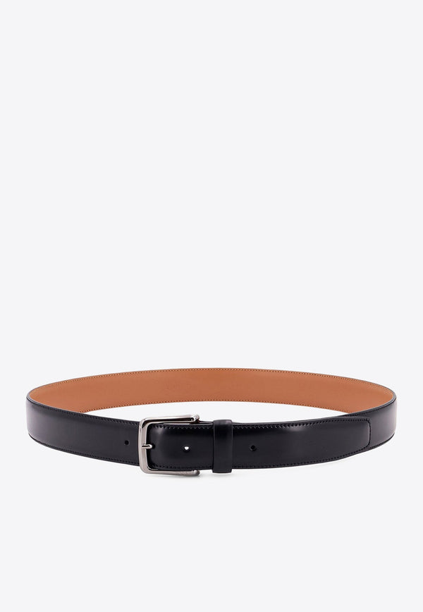 Essential Buckle Leather Belt