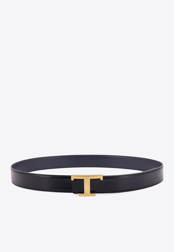 T Timeless Reversible Leather Belt