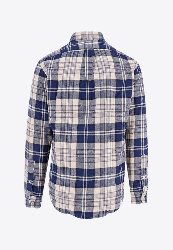 Plaid Check Long-Sleeved Shirt