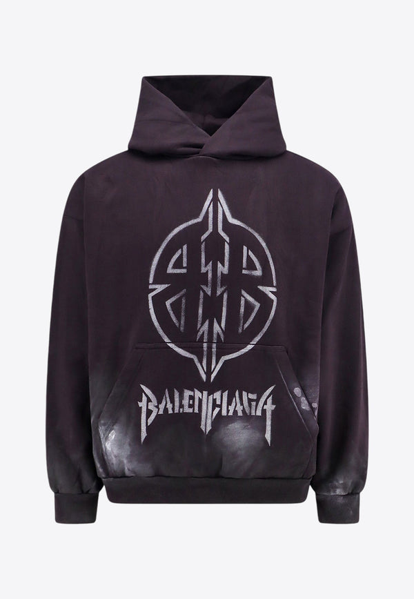 BB Metal Stencil Hooded Sweatshirt