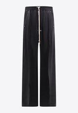 Wide-Leg Track Pants