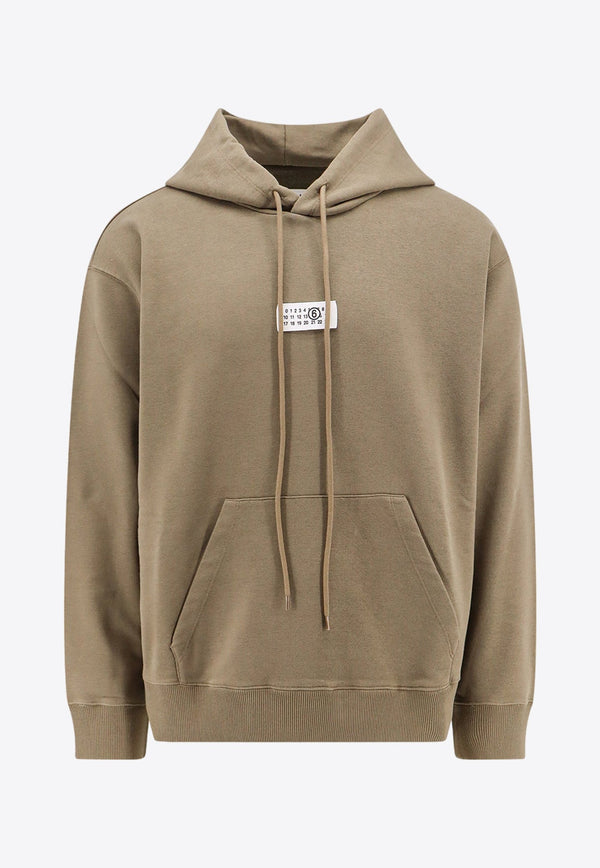 Logo Patch Hooded Sweatshirt