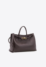 Medium Andiamo Calf Leather Shoulder Bag