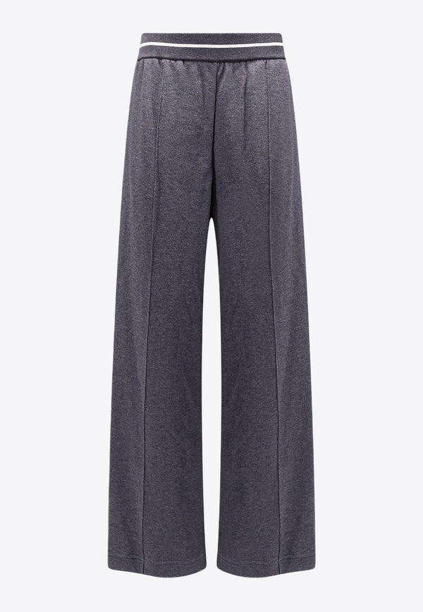 Wide-Leg Track Pants