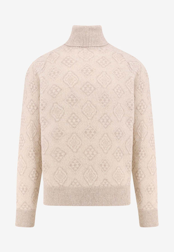 Geometric Jacquard Sweater