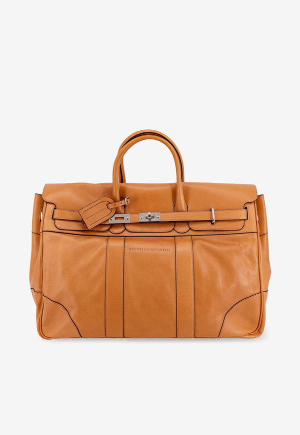 Weekender Country Leather Duffel Bag