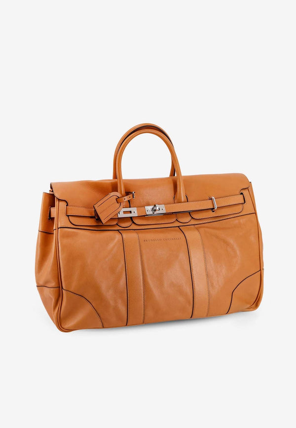 Weekender Country Leather Duffel Bag