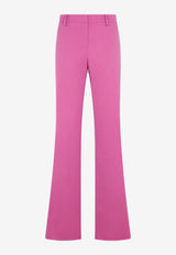 Flared Wool Pants