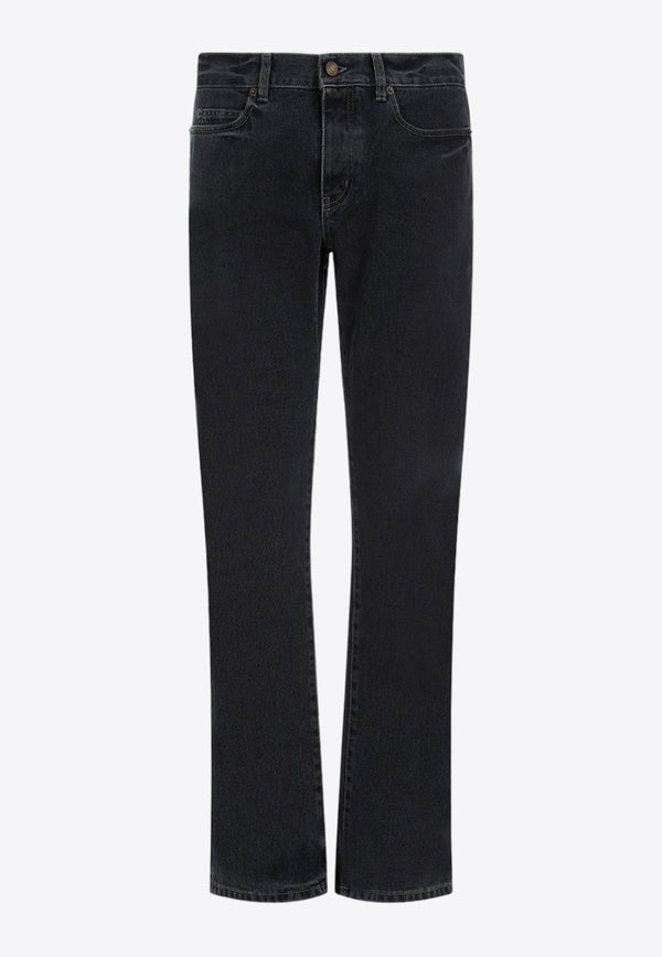 Low-Rise Slim-Fit Jeans