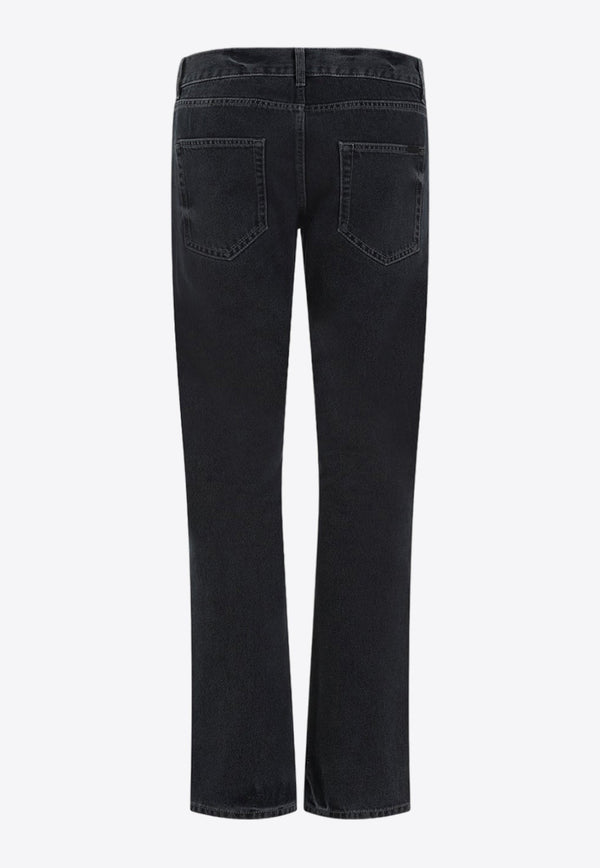 Low-Rise Slim-Fit Jeans