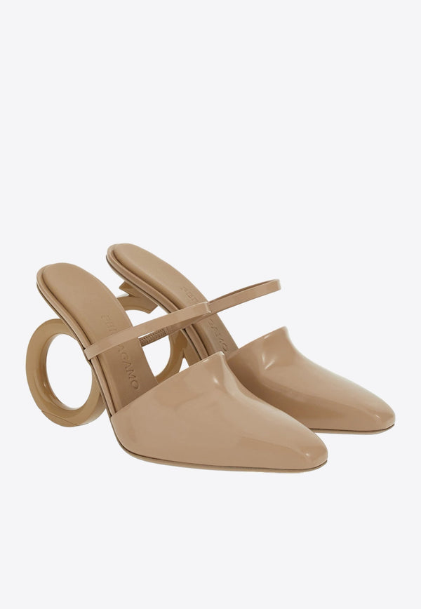 Elina 75 Leather Mules