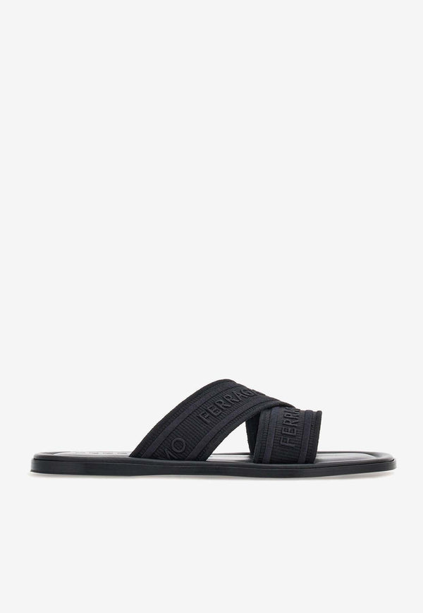 Laurene Double-Strap Slides