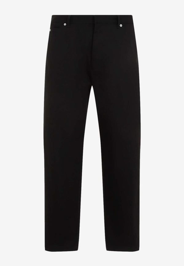 Logo Straight-Leg Pants