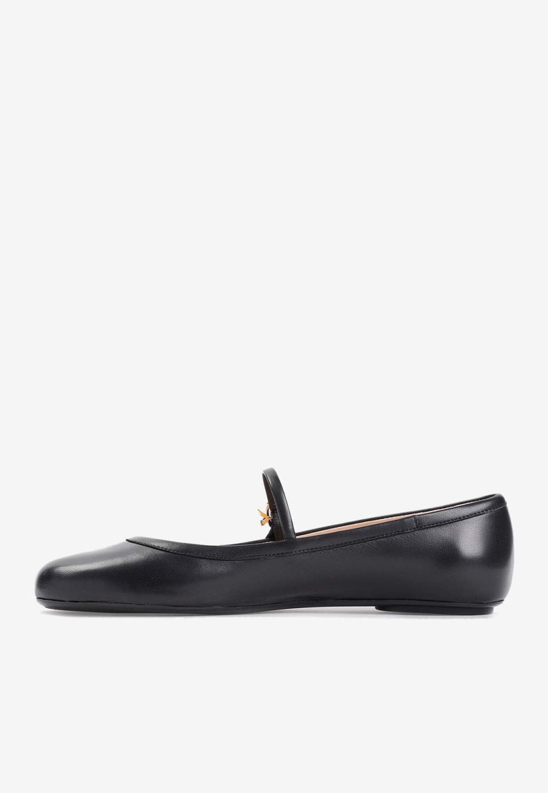 Carla Ballet Flats in Nappa Leather