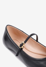 Carla Ballet Flats in Nappa Leather