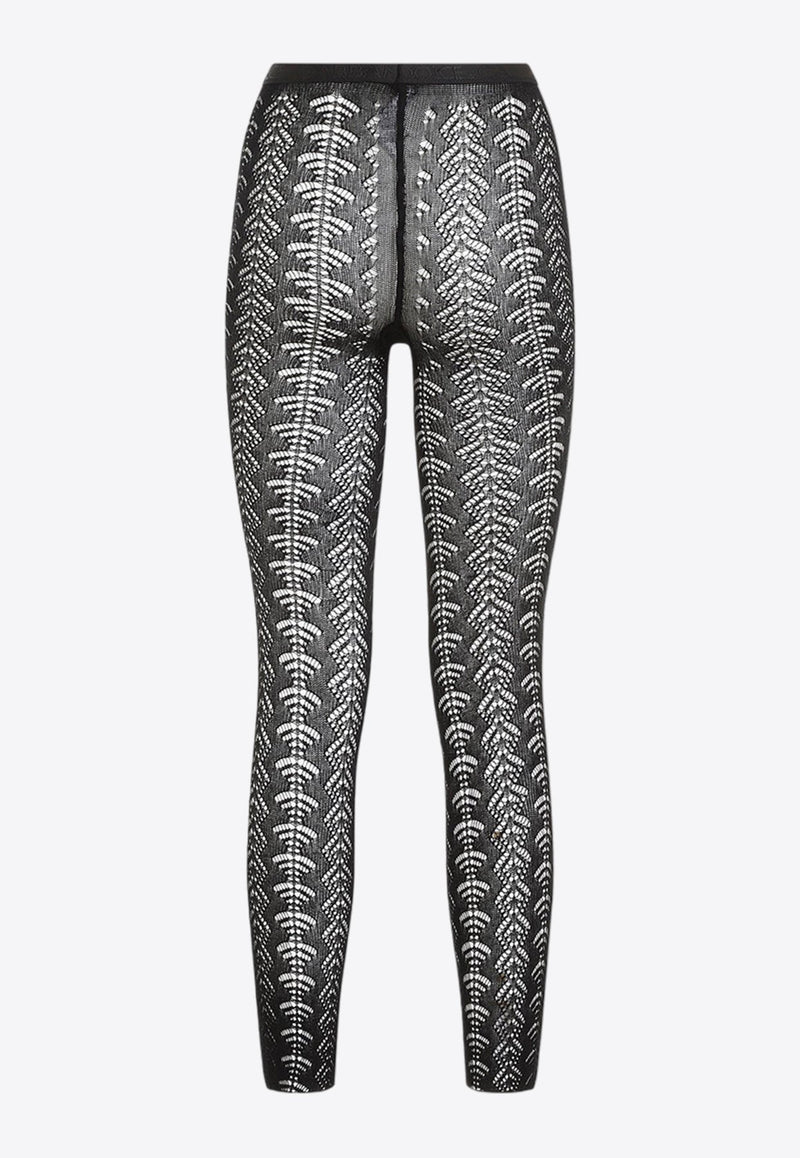 Openwork Knit Tights