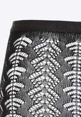 Openwork Knit Tights