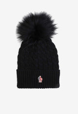 Logo Patch Wool Beanie