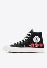 High-Top Canvas Sneakers