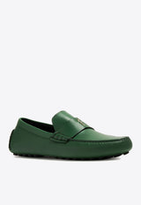 Grazioso Logo Leather Loafers