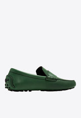 Grazioso Logo Leather Loafers