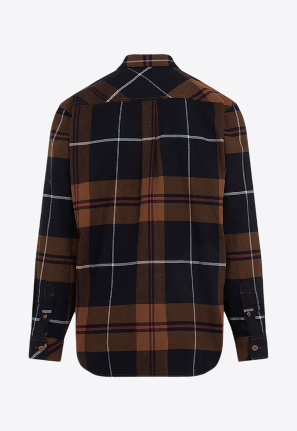 Checked Long-Sleeved Shirt