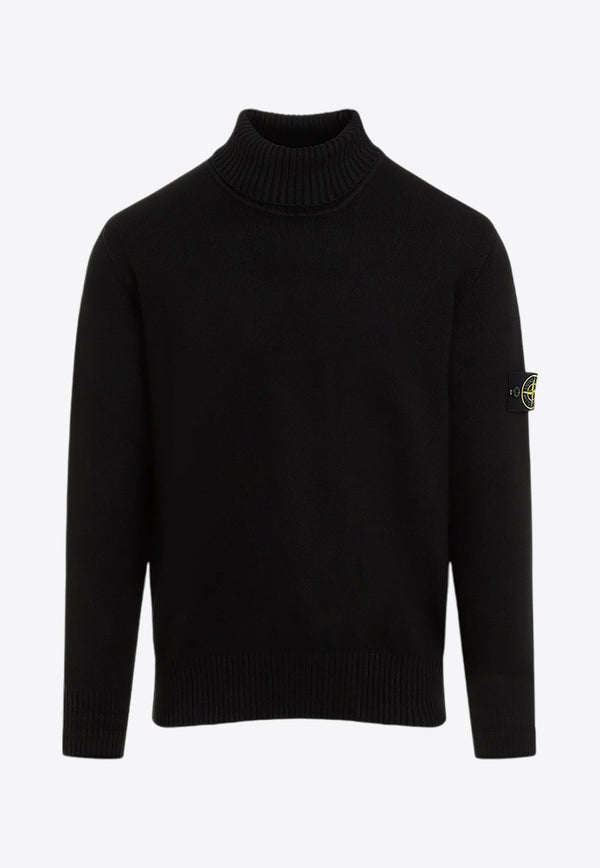 Ribbed Turtleneck Sweater