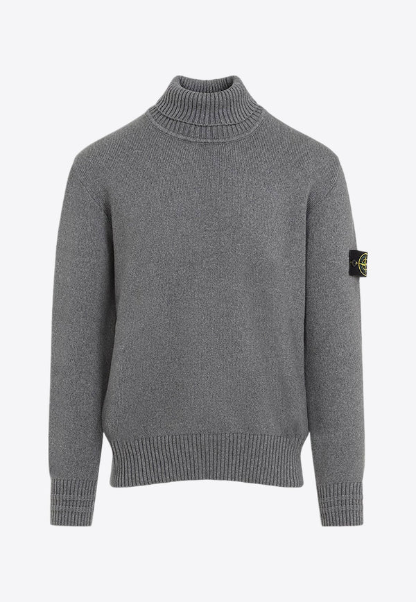 Ribbed Turtleneck Sweater