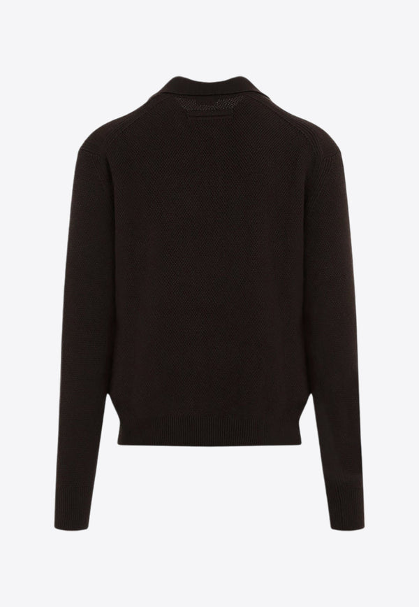 Oasi Cashmere Polo Sweater