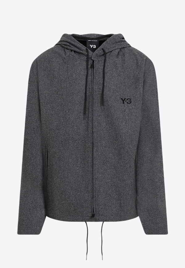 Logo Zip-Up Hoodie