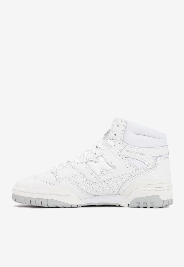 650 High-Top Sneakers in White