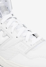 650 High-Top Sneakers in White