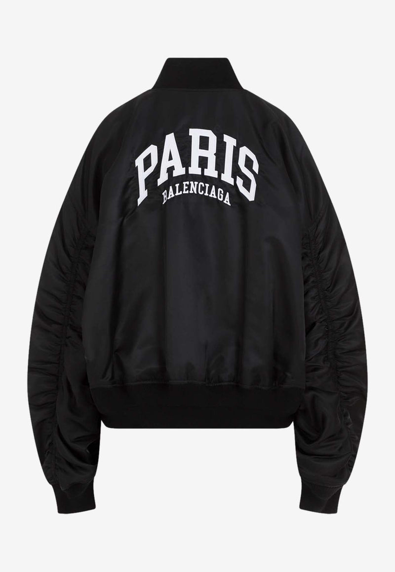Paris Logo Varsity Jacket
