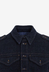 Long-Sleeved Denim Jacket