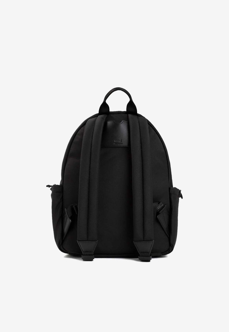 Zipped Nylon Backpack