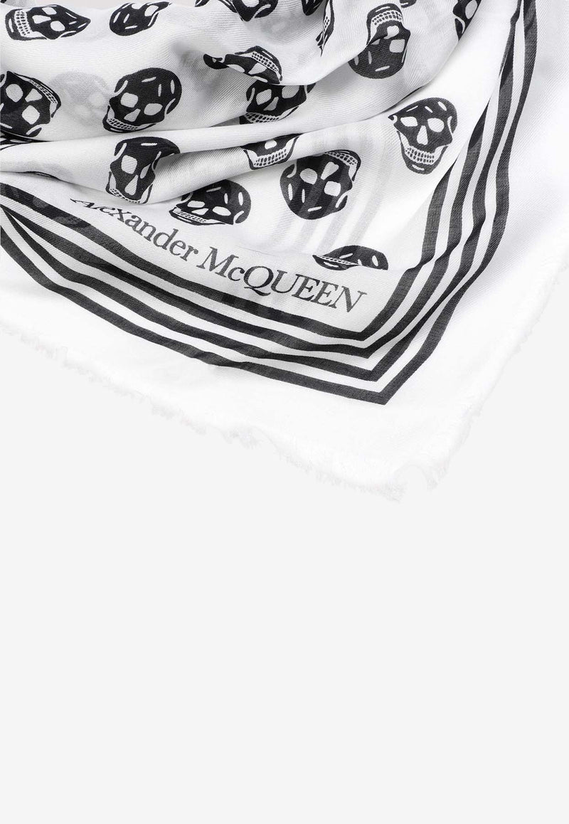 Skull Logo Biker Scarf