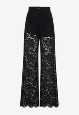 Flared Lace Pants