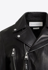 Zip-Up Biker Jacket