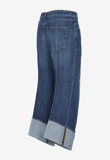 Cropped Straight Jeans