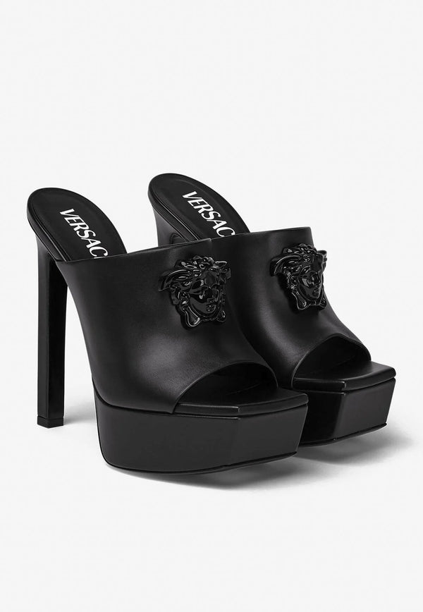 La Medusa 145 Platform Leather Sandals