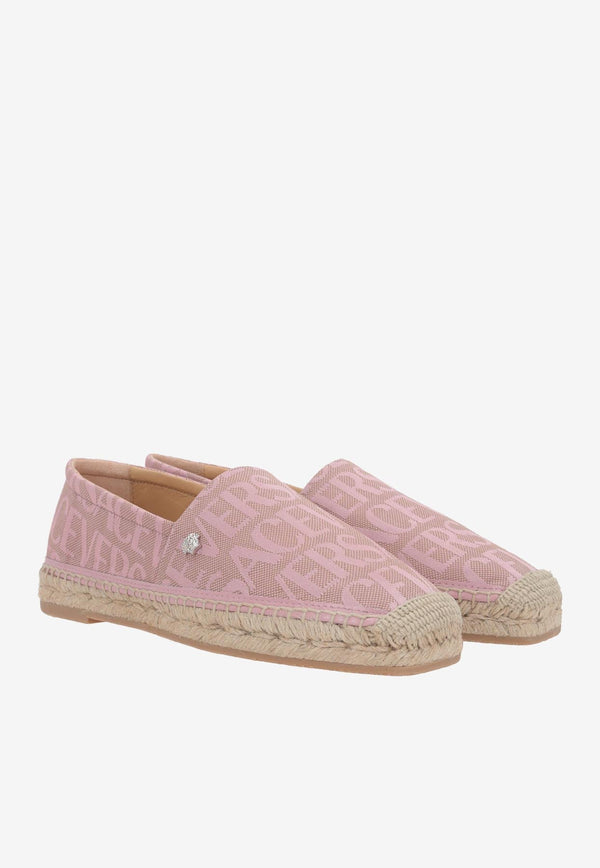 All-Over Jacquard Canvas Espadrilles